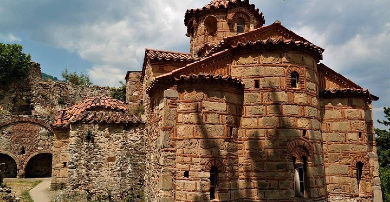 Byzantine church in Mystras
