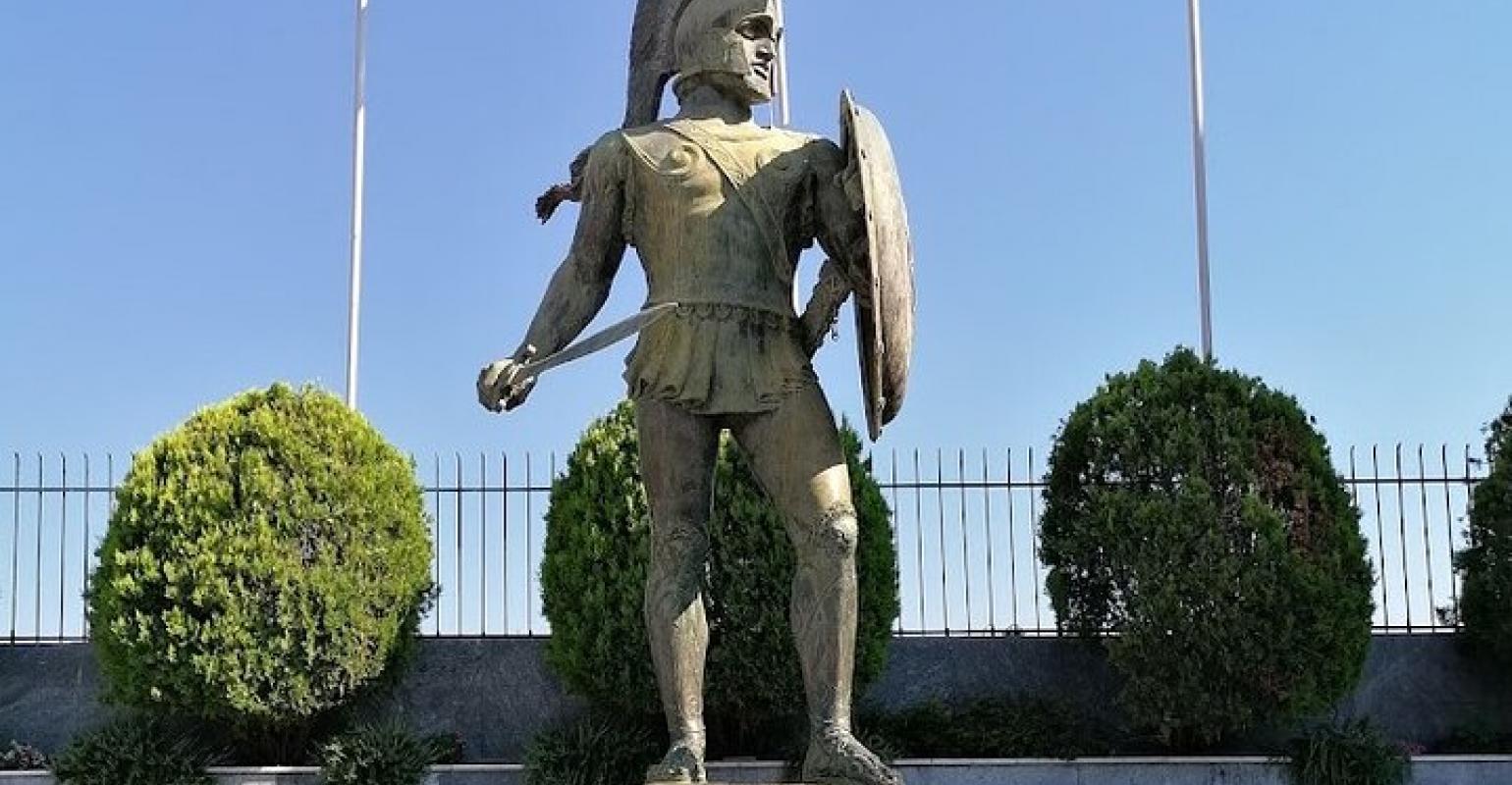 Sparti Leonidas Statue